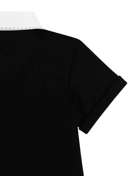 Koszulka polo dziecięca Dolce And Gabbana czarna