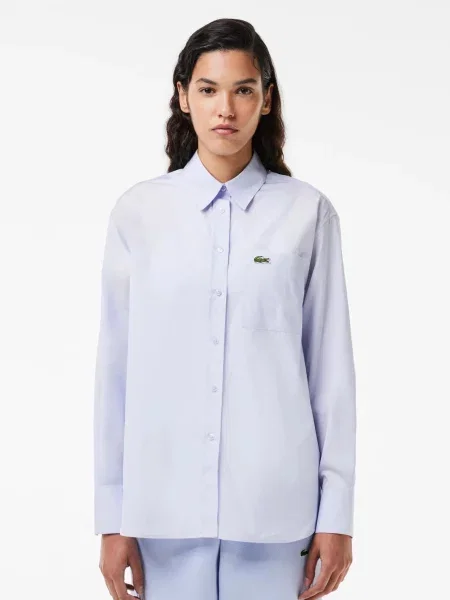 Сорочка Lacoste блакитна