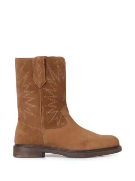 Botki dziecięce Golden Goose brązowe