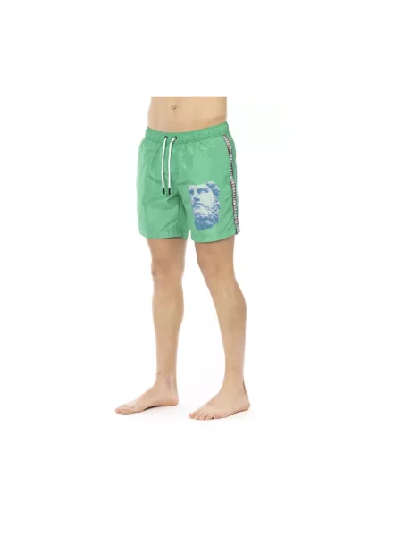 Kąpielówki Bikkembergs zielone