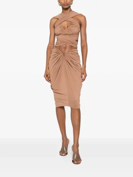 Rochie midi Mitiliane Couture drapată