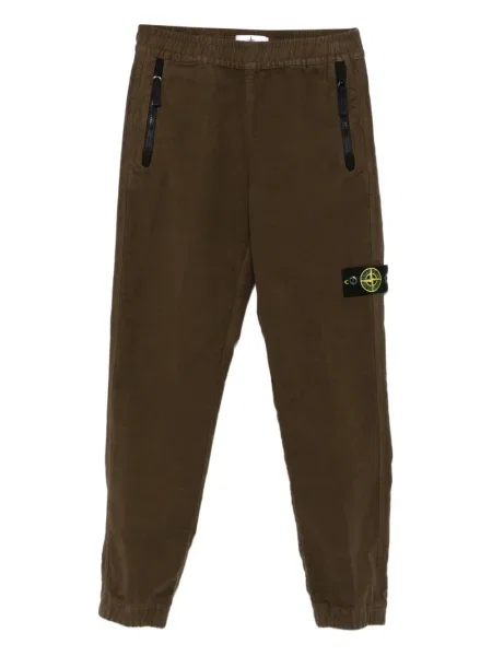 Spodnie dziecięce Stone Island zielone