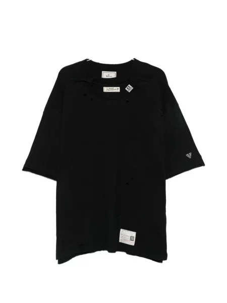 Tricou Maison Mihara Yasuhiro zdrențuiți negru