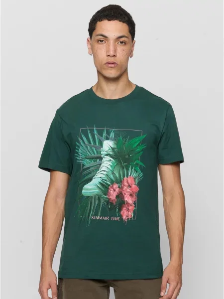 Majica Mister Tee zelena