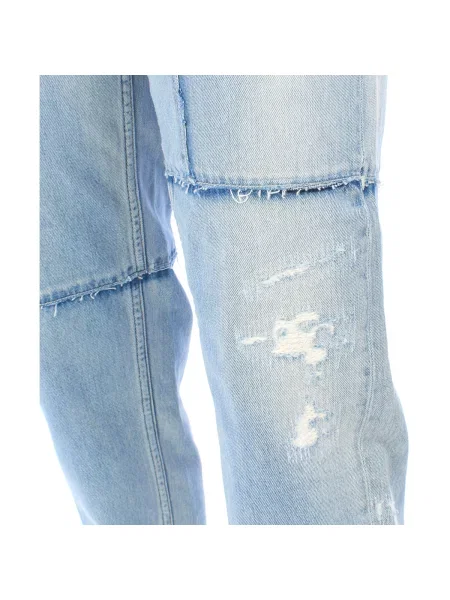 Pantaloni Emporio Armani albastru