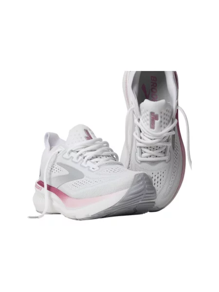 Pantofi Brooks alergare alb