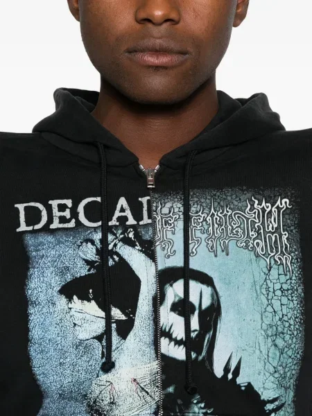 Hoodie Vetements με σχέδιο μαύρο