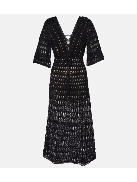 Rochie maxi Anna Kosturova de costum negru
