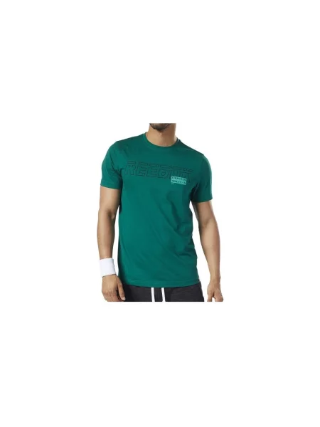 Majica Reebok Sport zelena