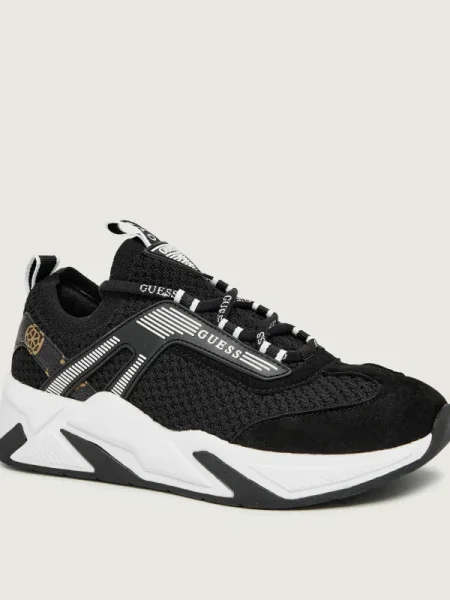 Sneakerși Guess negru