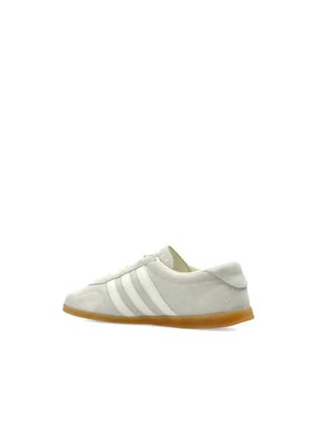 Sneakersy Adidas Originals zamszowe białe