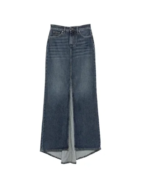 Fustă din denim Liu Jo albastru