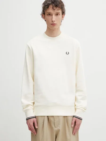 Fred Perry mikina mužská bílá