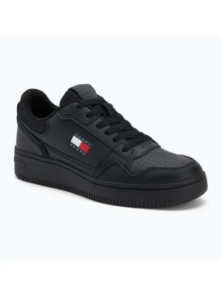 Sneakerși Tommy Jeans negru