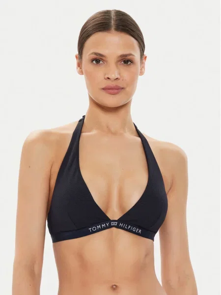 Tommy Hilfiger Góra od bikini granatowy