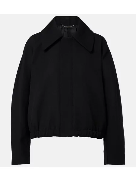 Geacă Victoria Beckham de lână negru