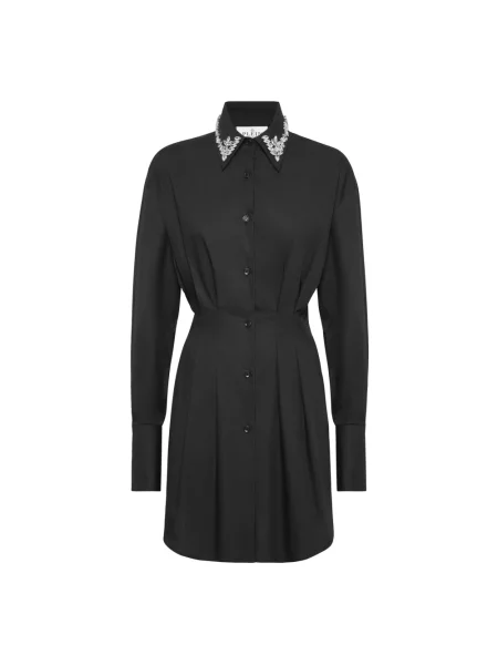 Mała mały sukienka koszulowa Philipp Plein czarna
