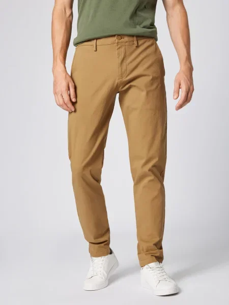 Dockers Pantaloni eleganți SMART FLEX / închis bej