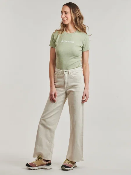 Tricou Columbia scurt verde