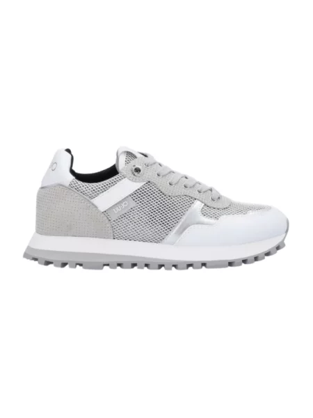 Sneakersy Liu Jo skórzane szare