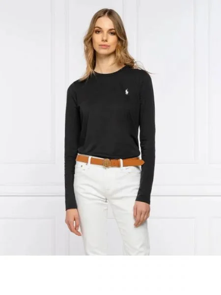 POLO RALPH LAUREN Blúz fekete