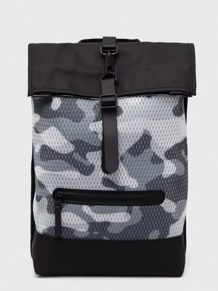 Batoh Rains Backpacks velký vzorovaný zelená