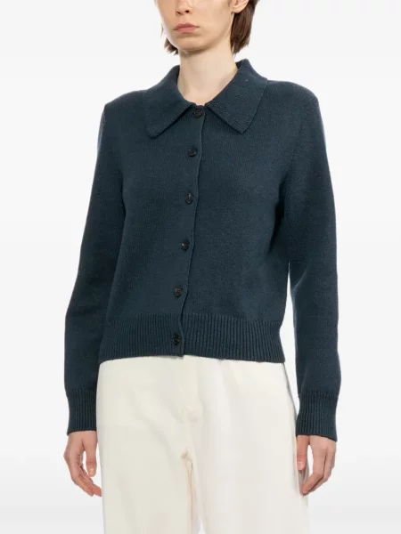 Gulerat cardigan A.p.c. albastru