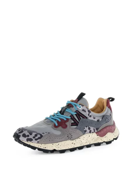 Φλοράλ sneakers Flower Mountain με σχέδιο γκρι