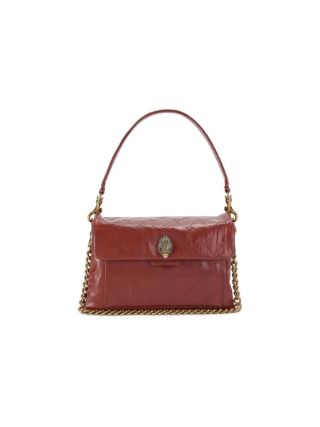 Kurt Geiger London crossbody kabelka dámska kožená CELIA hnedá