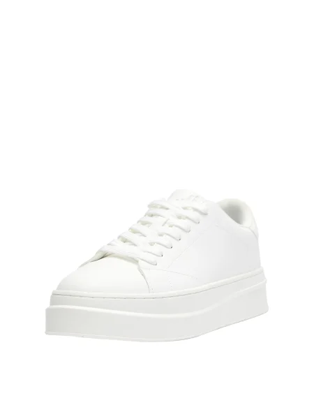 Sneakerși Pull&bear alb