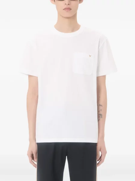 Tricou Valentino Garavani alb