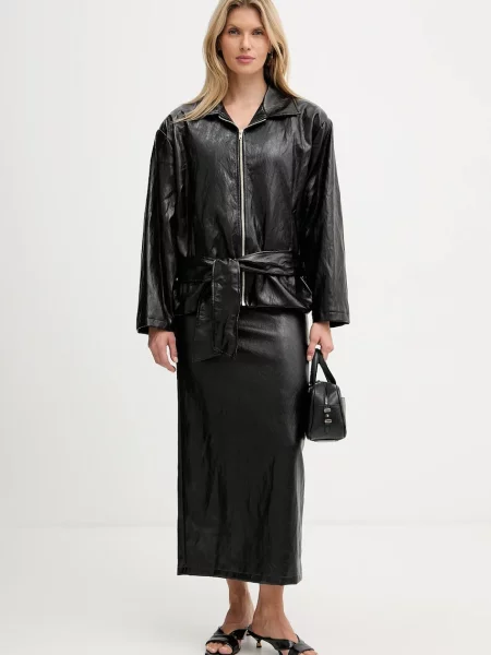 Спідниця Haveone maxi пряма чорний