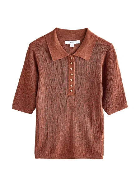 Next Pulover castaniu