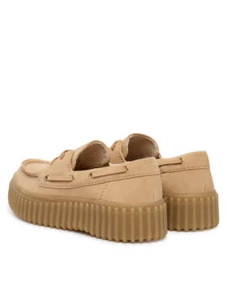 Poltopánky Clarks Torhill Boat béžová