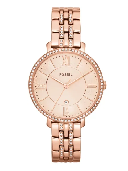 FOSSIL Ceas analogic auriu roz negru