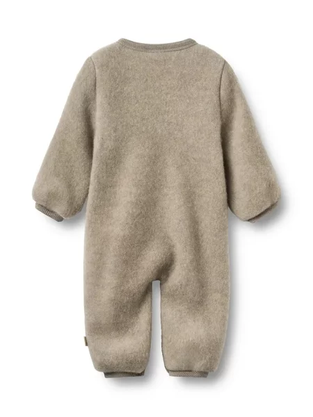 Wheat kombinezon za djecu od merino vune bež