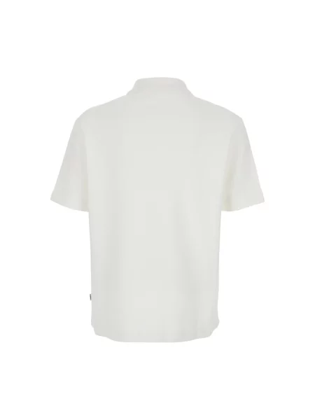 Koszulka polo Jil Sander biała