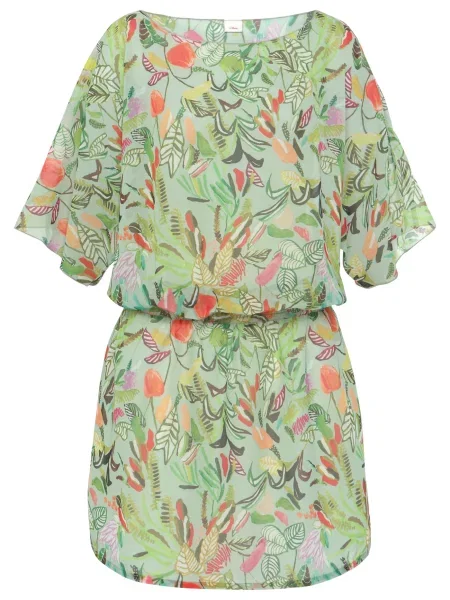 S.Oliver Dolga srajca / mešane barve zelena