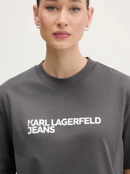 Футболка Karl Lagerfeld Jeans білий