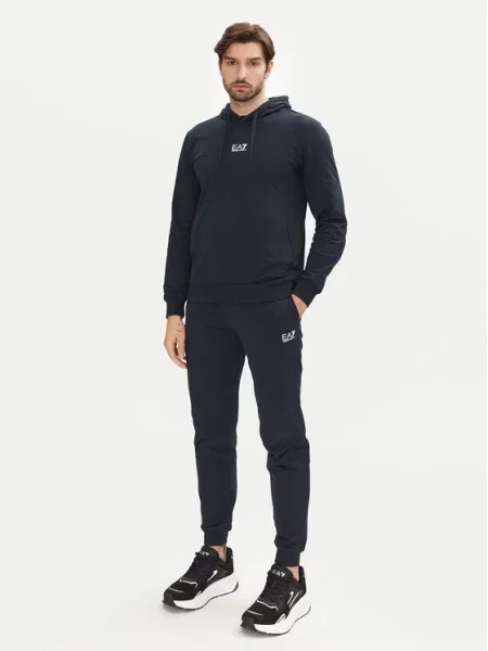Emporio Armani Trening bleumarin / murdar alb