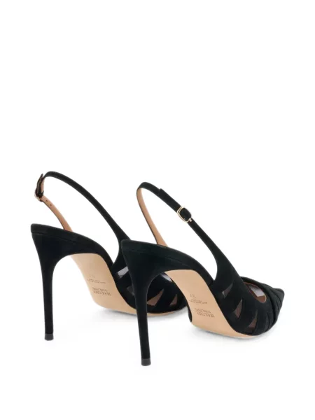 Pantofi cu toc Malone Souliers slingback negru