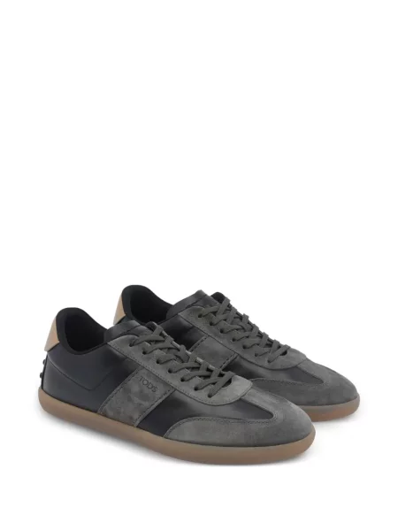 Sneakerși Tod's din piele de căprioară gri