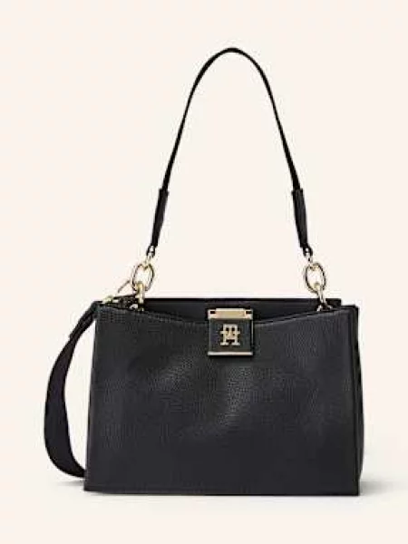 Tommy Hilfiger Her Med Satchel Black Universal černá