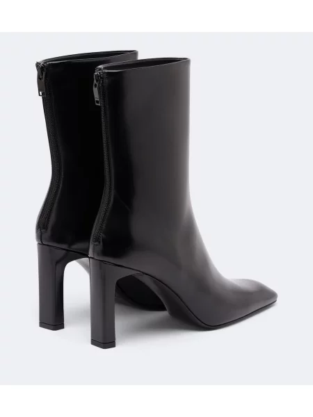 Cizme scurte Toteme din piele negru