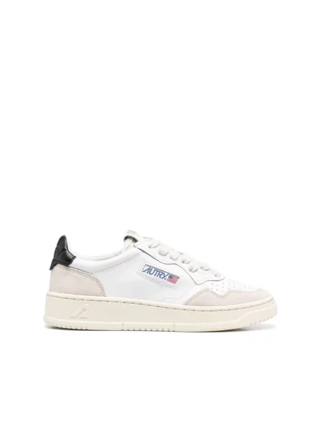 Sneakersy Autry skórzane białe