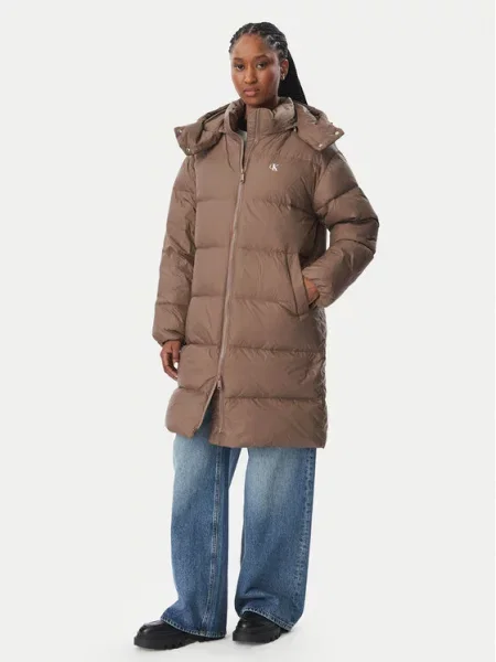 Calvin Klein Jeans Geacă din puf închis bej