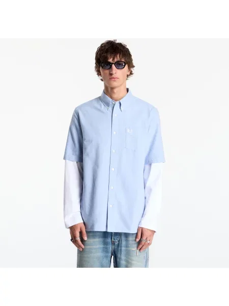 Cămașă FRED PERRY Oxford Shirt Light Smoke S