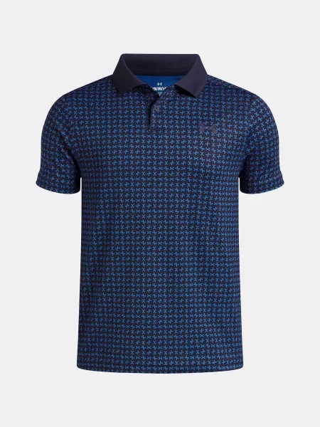 Tricou polo copii Under Armour albastru