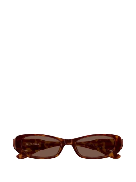 Ochelari de soare Balenciaga Eyewear cu autograf maro