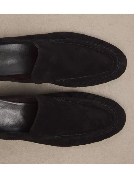 Loafersy The Row čierna